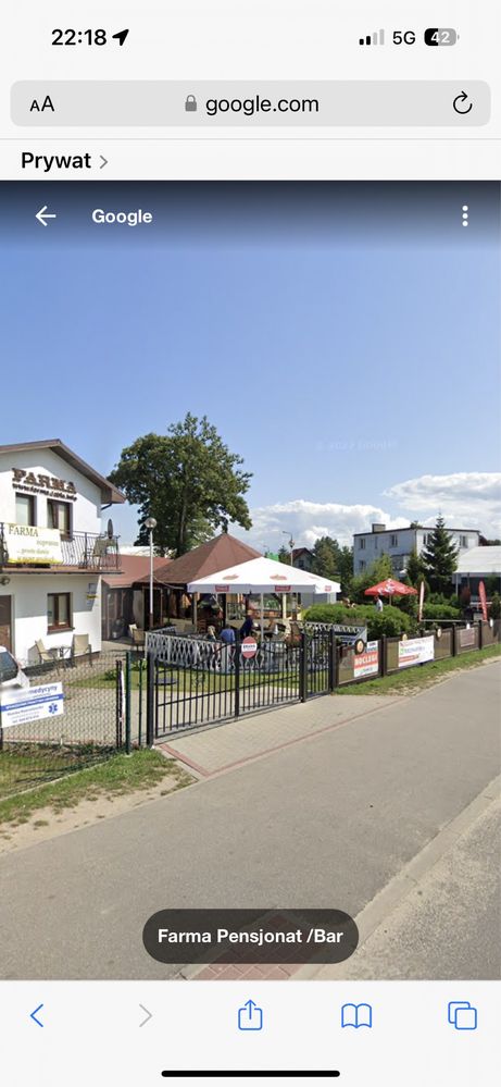 Wynajmę Bar -Restauracje teren w Dąbkach przy gł deptaku ul. Darłowska