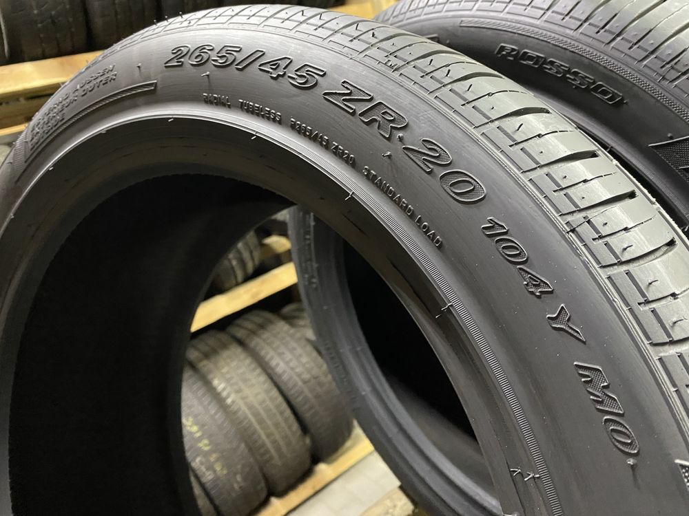 Літні шини 265/45R20 Pirelli PZero Rosso 6,5-7,5mm