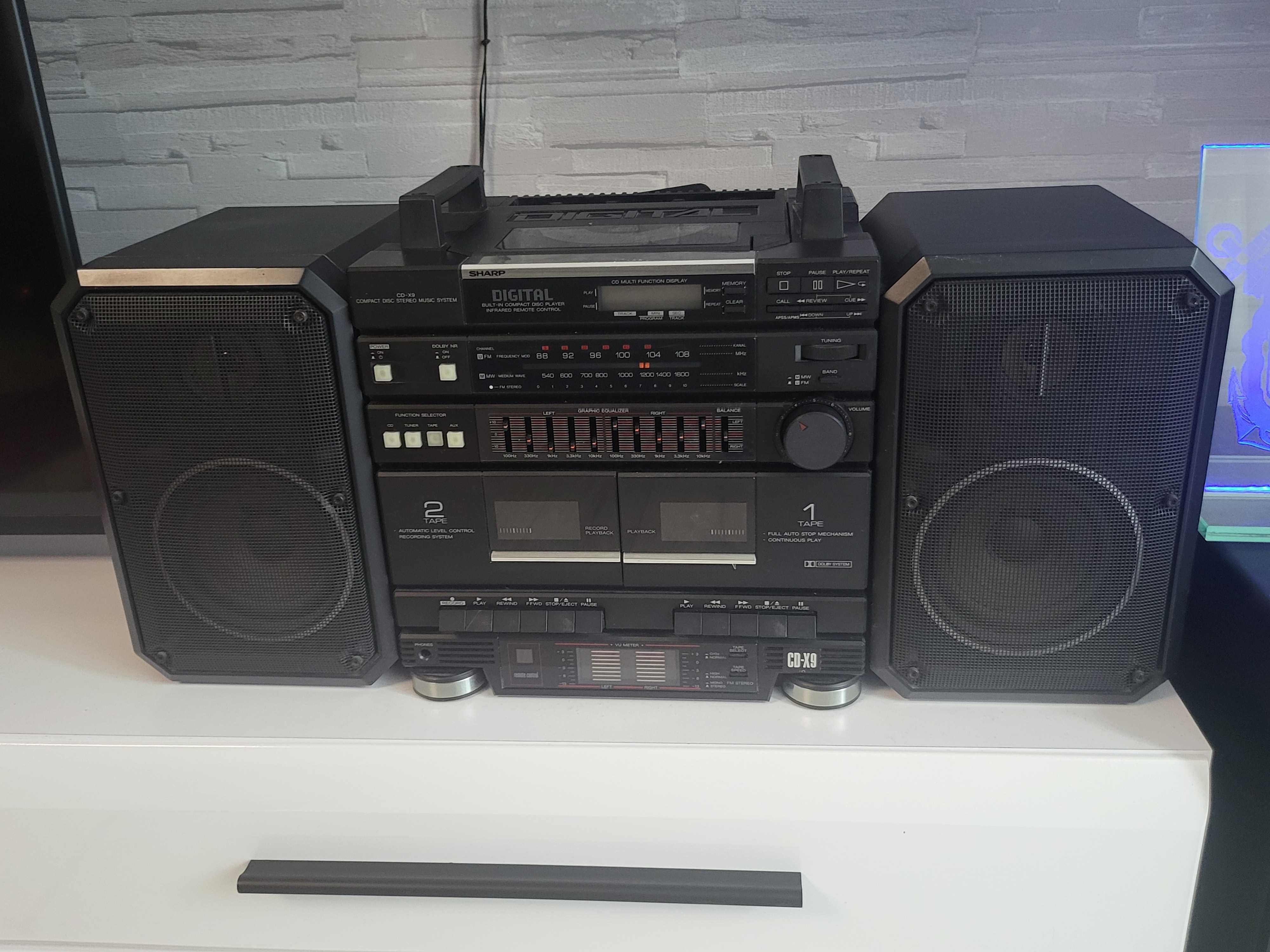 Магнитола SHARP CD-X9
