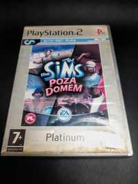 Gra The Sims Poza Domem PS2 PL Sony Playstation 2 (ps2)