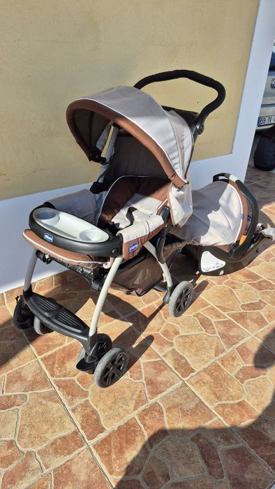 Carrinho bebé Chicco cadeira e ovo