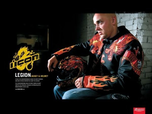 Кожаная куртка Icon Legion размер L