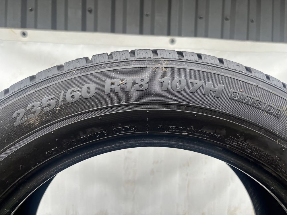 4x 235/60r18 Opony Zimowe Kumho WinterCraft WS71 SUV Nr105