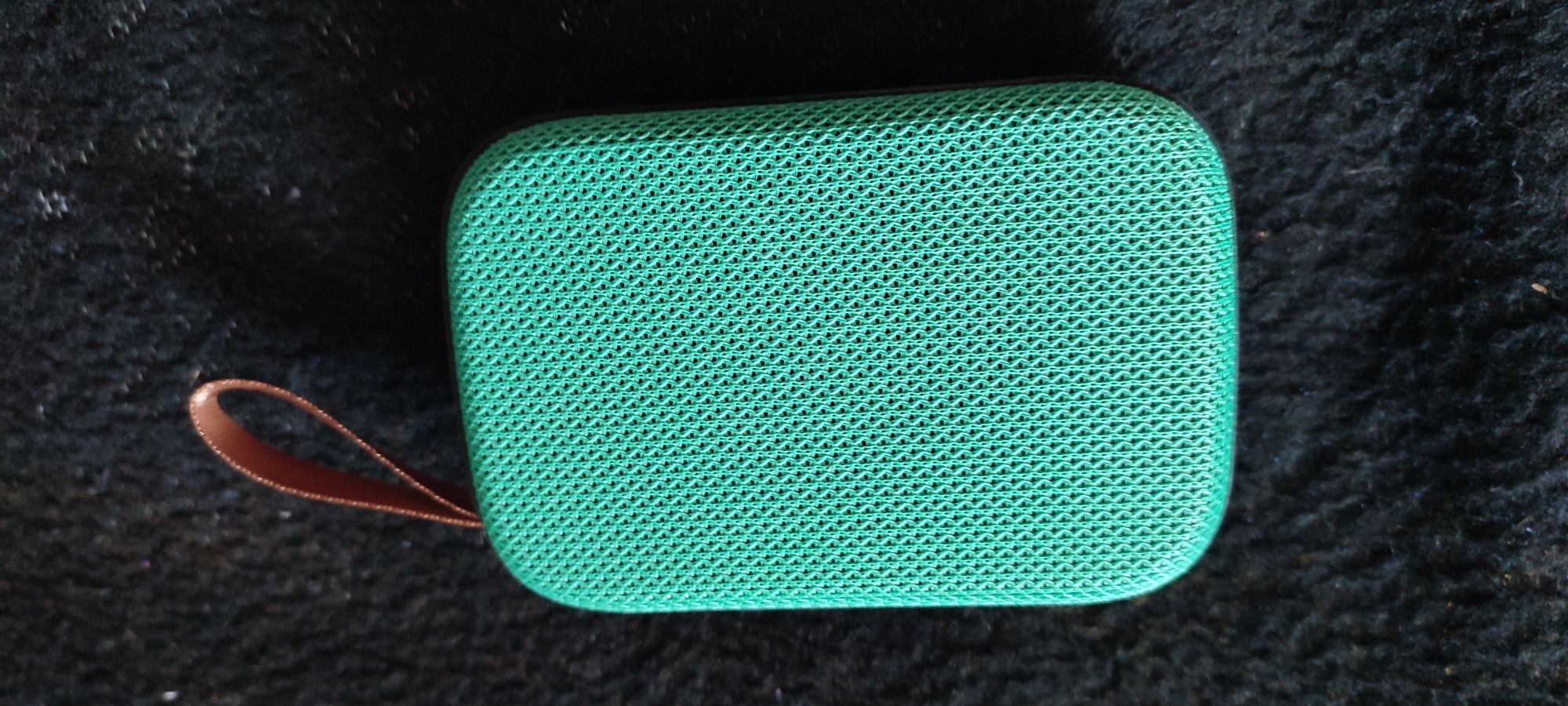 Głośnik przenośny Bluetooth SD i USB seledynowy, turkusowy, zielony