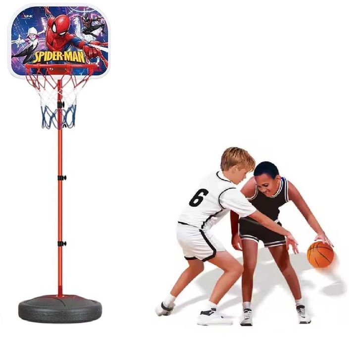 Дитячий набір для гри в баскетбол з регулюванням 75-200 см  насос м'яч