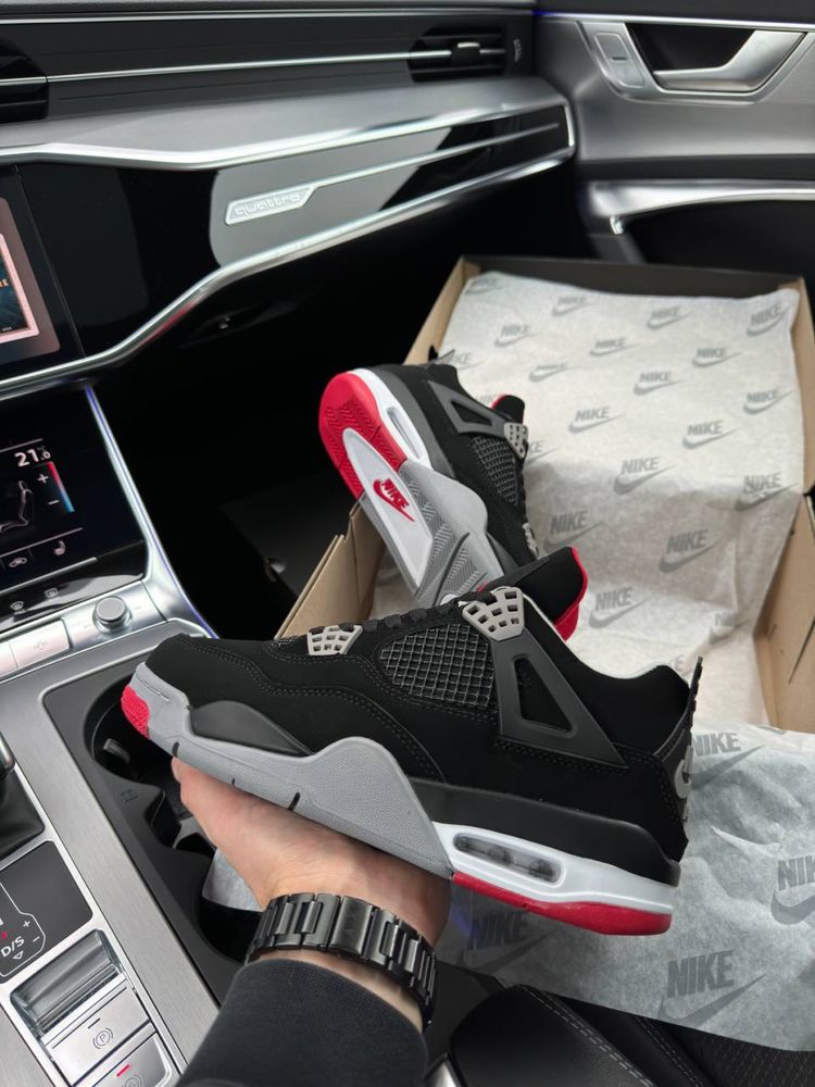 Мужские кроссовки найк аир джордан Nike Air Jordan 4 Retro M Bred