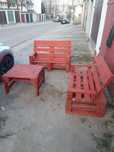 Nowe Meble ogrodowe z palet zainpregnowane