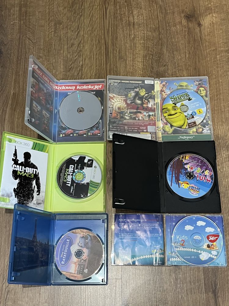 Płyty CD call of duty xbox 360 i inne