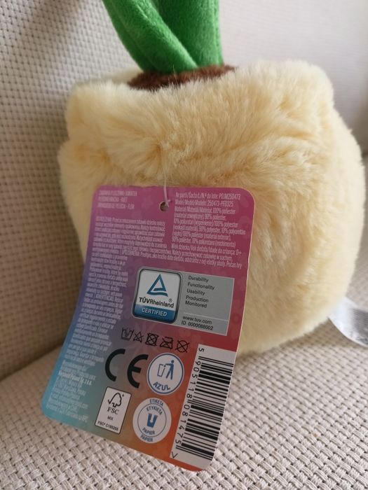 Nowy pluszak kwiat / tulipan w doniczce