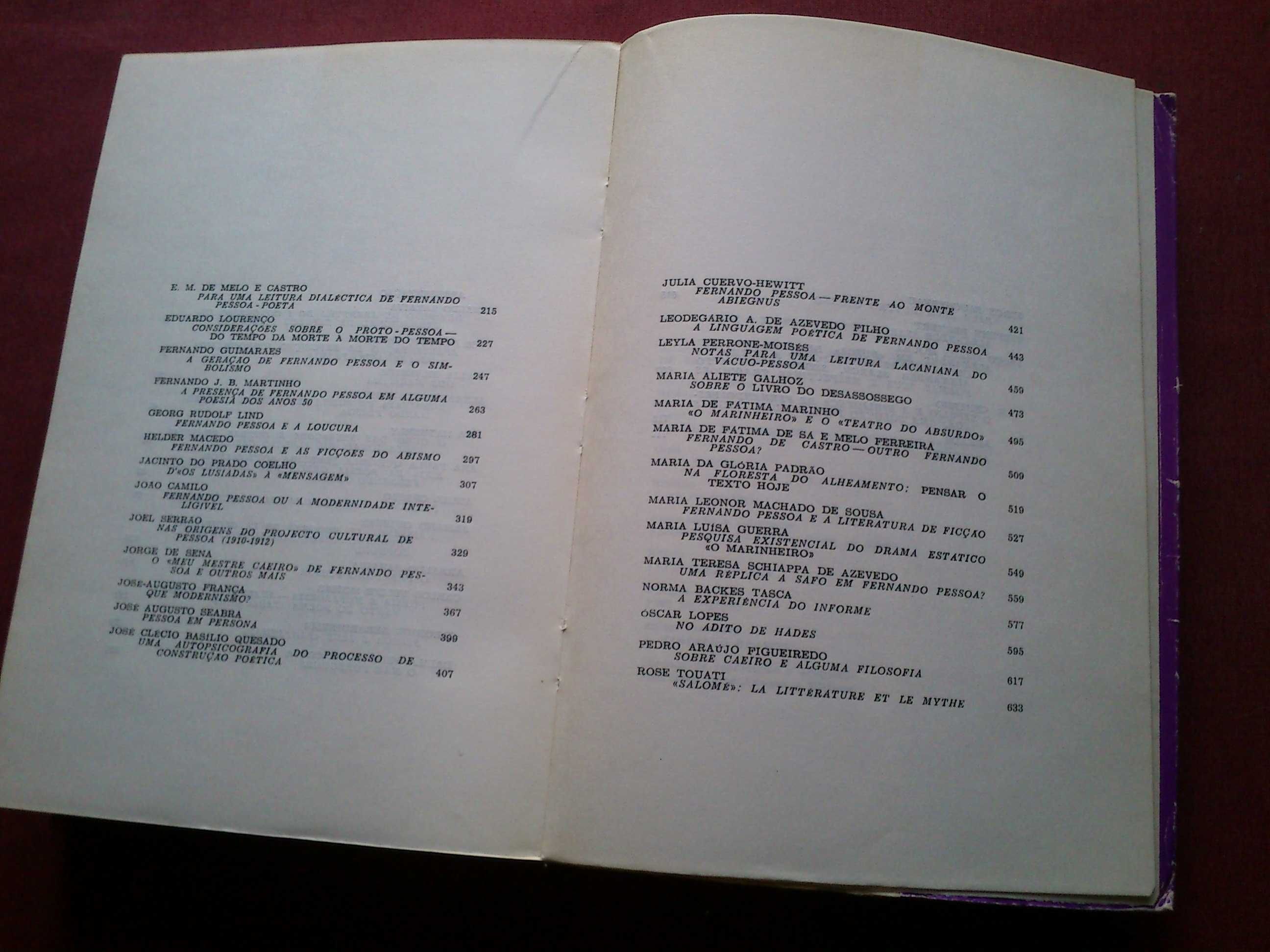 Actas Congressos Internacionais Estudos Pessoanos 1978/85