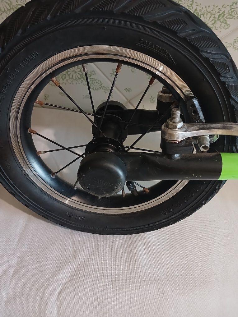 Велобіг CORSO, надувні колеса,  стальна  рама