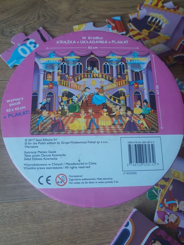 Puzzle bal księżniczki