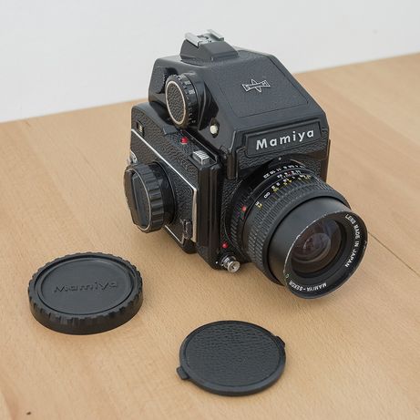 Mamiya m645 + 55mm f/2.8 N + PD Finder