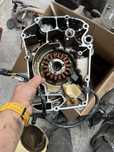 Peugeot metropolis 400 stator cewki dekiel