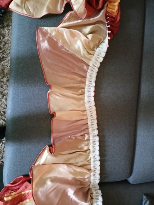 Zasłona / Lambrekin w odcieniach jesieni