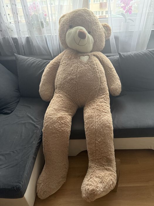 Duzy pluszowy mis dl 135 cm