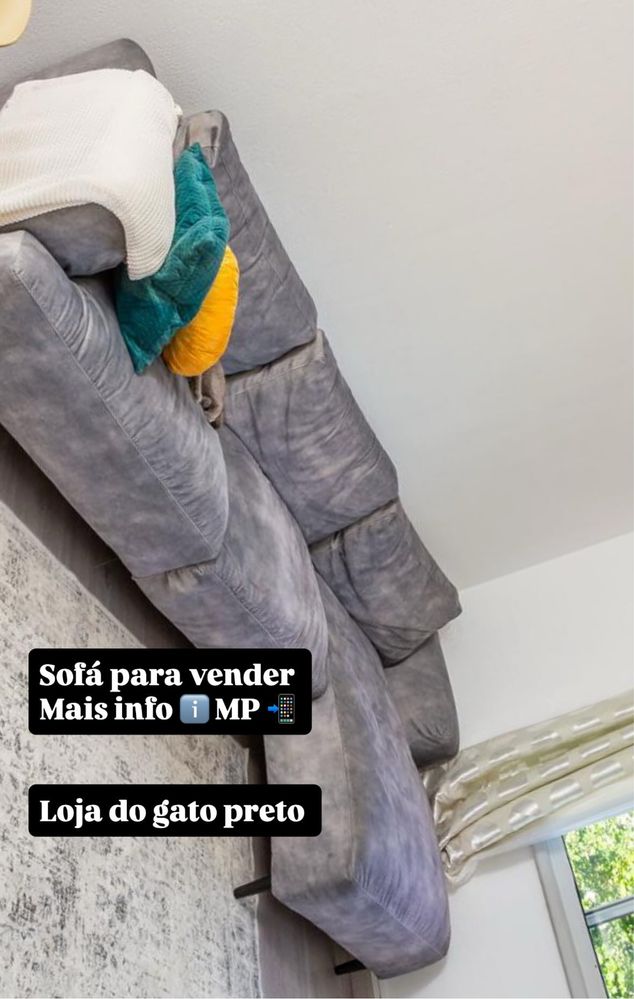 Sofa Gato preto 220€
