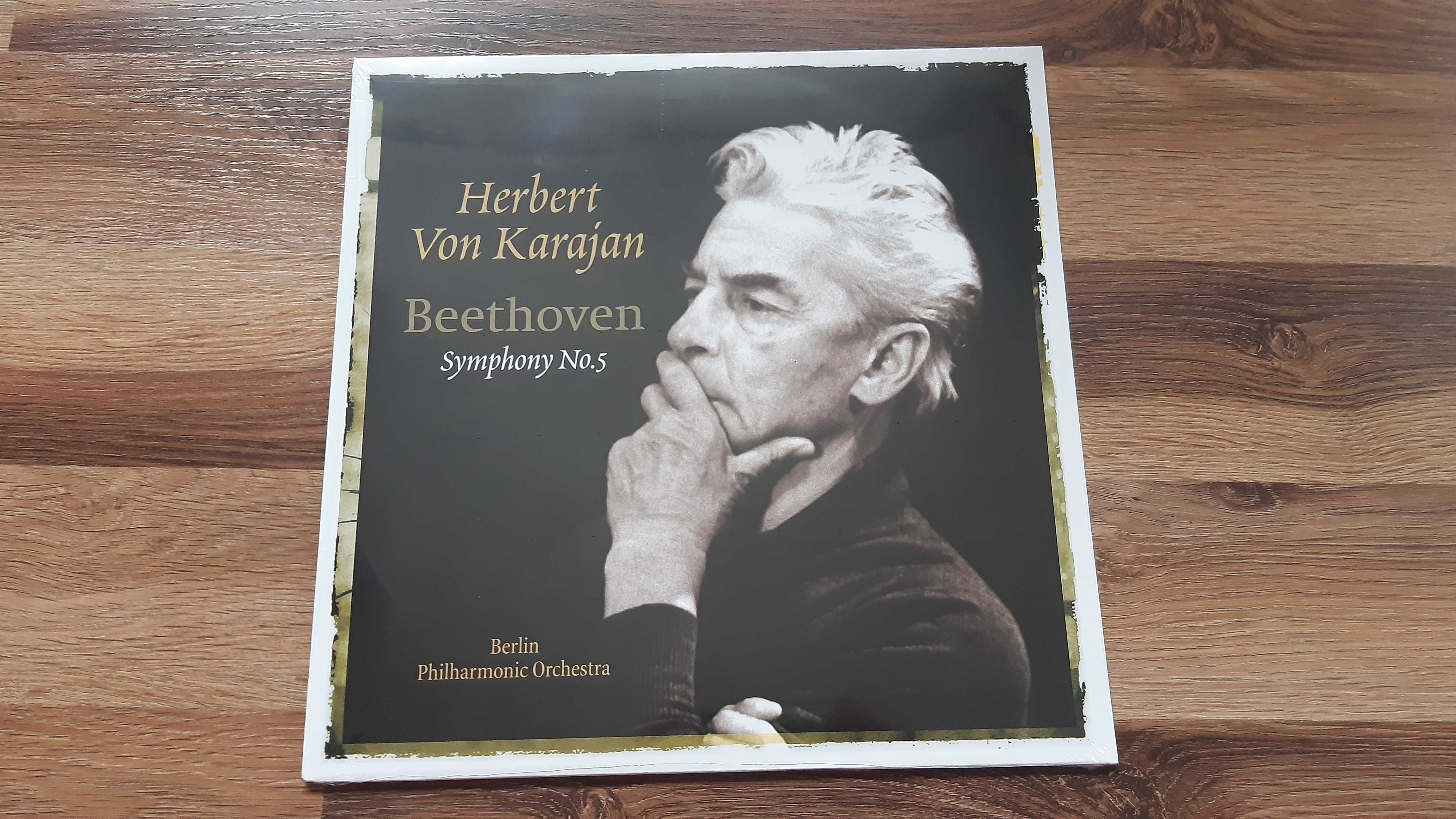 Płyta winylowa: Herbert Von Karajan Beethoven Symphony No.5 - nowa