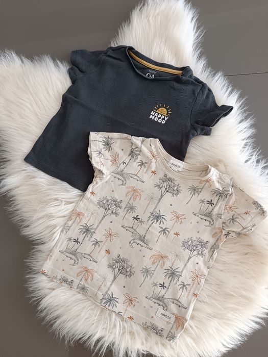 Koszulki t-shirty dla chłopca 80 86 newbie c&a