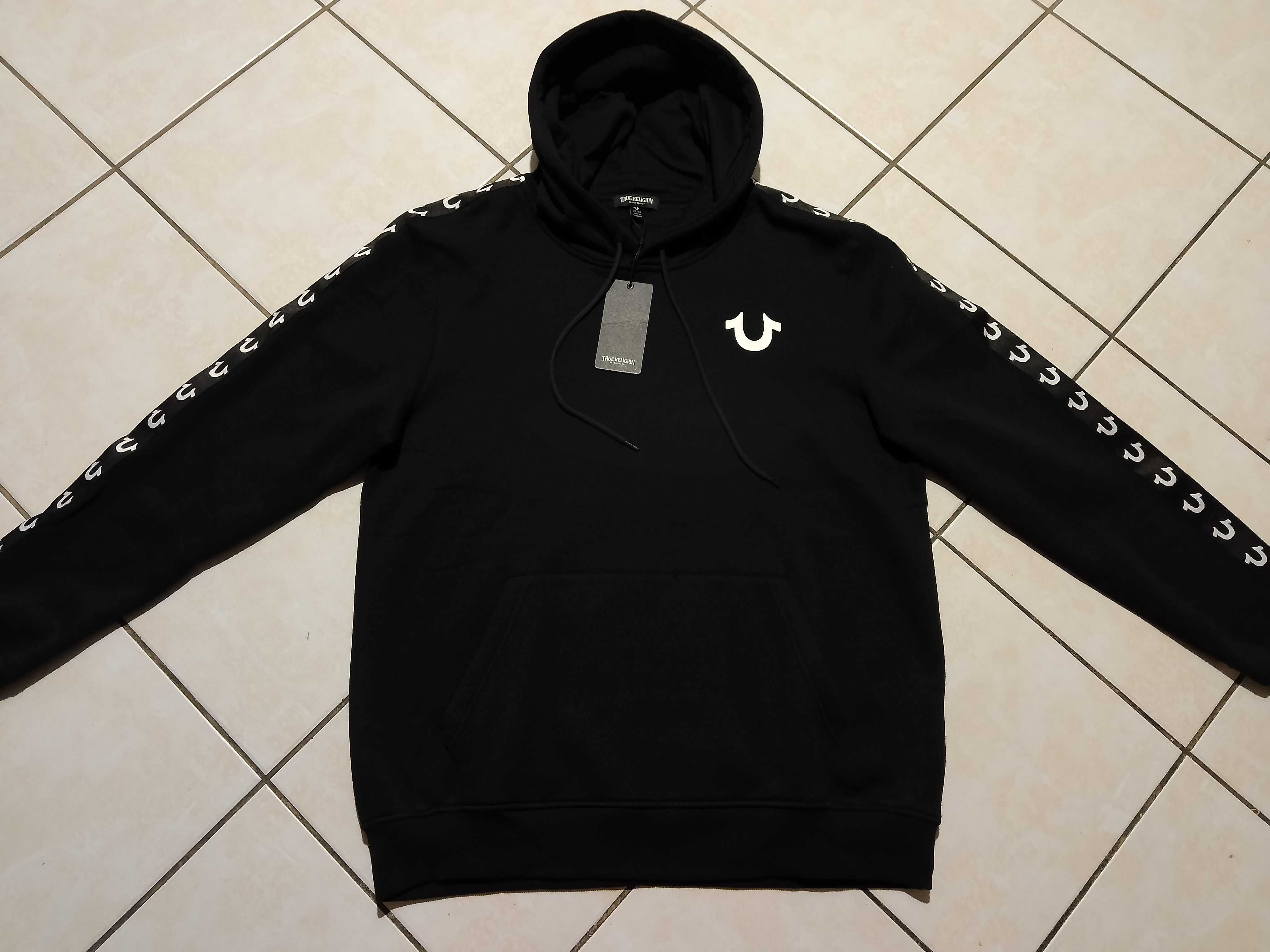 TRUE RELIGION USA - NOWA! z LOGO i Metkami Bluza Męska rozmiar XL