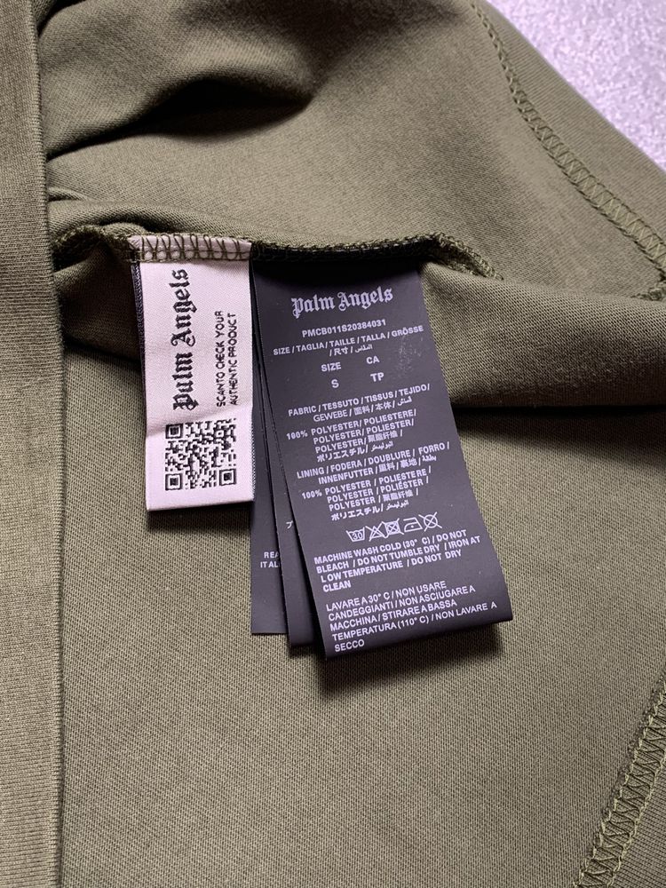 Футболка Palm Angels Bear Classic Tee Green/Brown