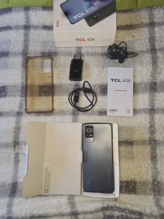 TCl 408 64g e 4 de ram como novo com caixa e acessorios