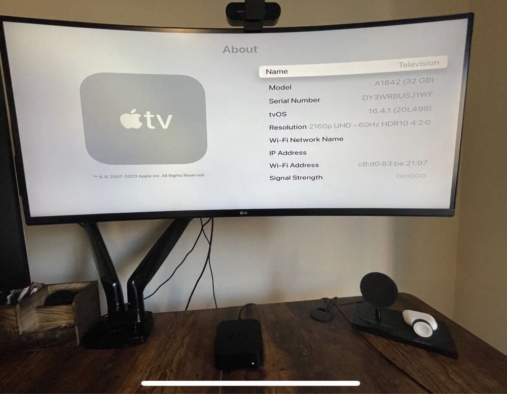 Apple TV 4K A1842