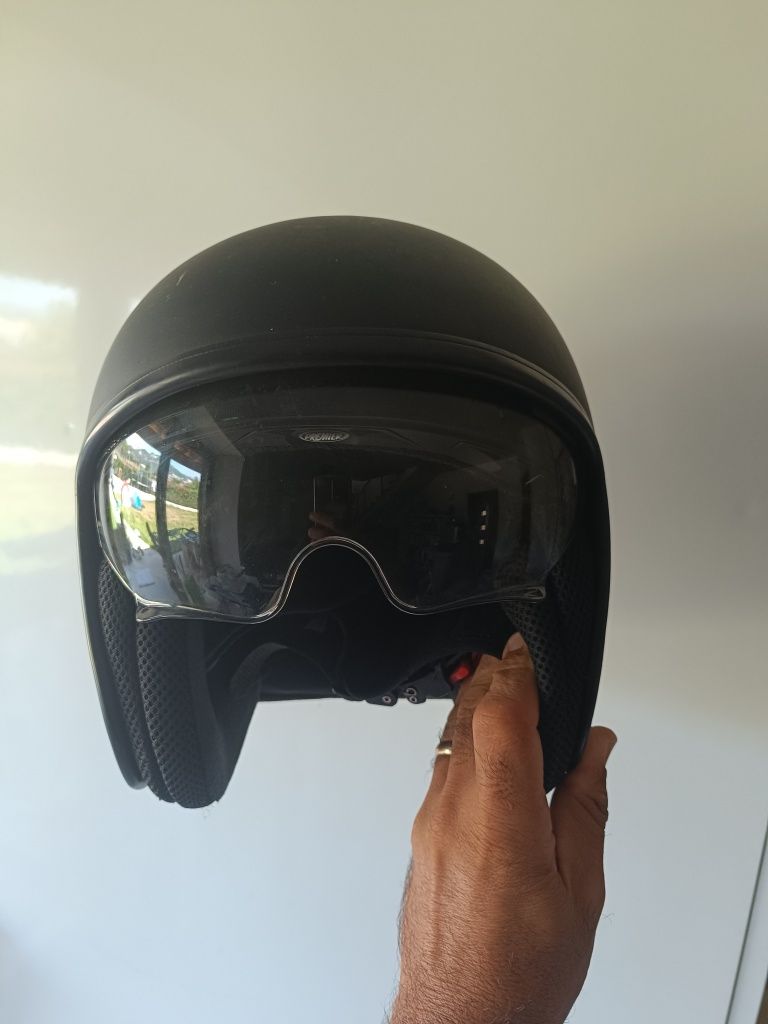 Capacete preto xl