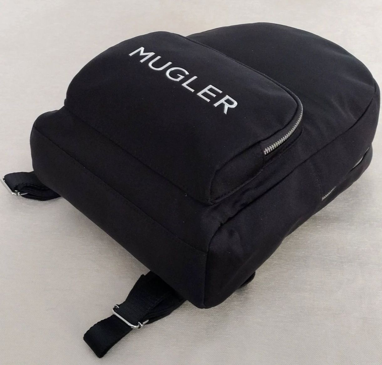 Nowy plecak Mugler czarny oryginalny