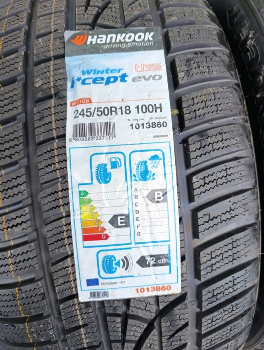 Opony zimowe 245/50R18 100H