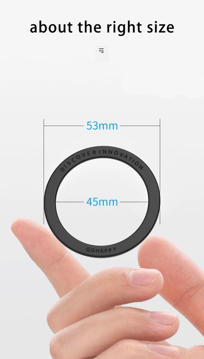 Металеве кільце для застосування з magsafe аксесуарами