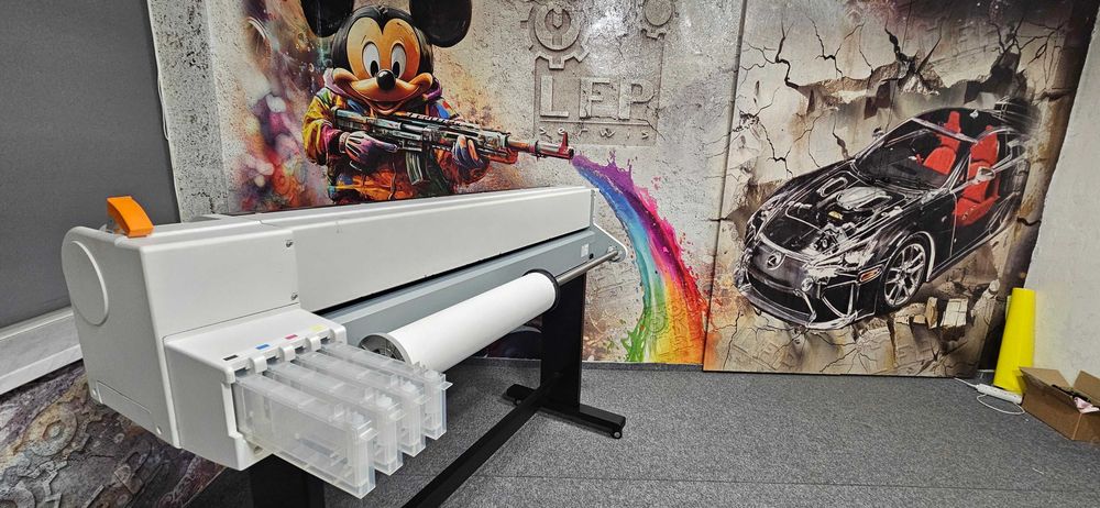 Ploter Mutoh RJ 900 X Szybki - Sublimacja, atrament, NOWA GŁOWICA!