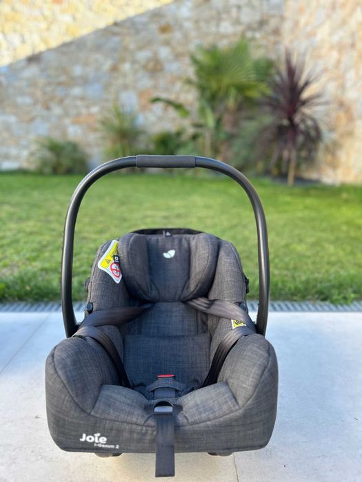 Conjunto babycoque, com base Isofix e cadeira de passeio Joie I-Gemm2