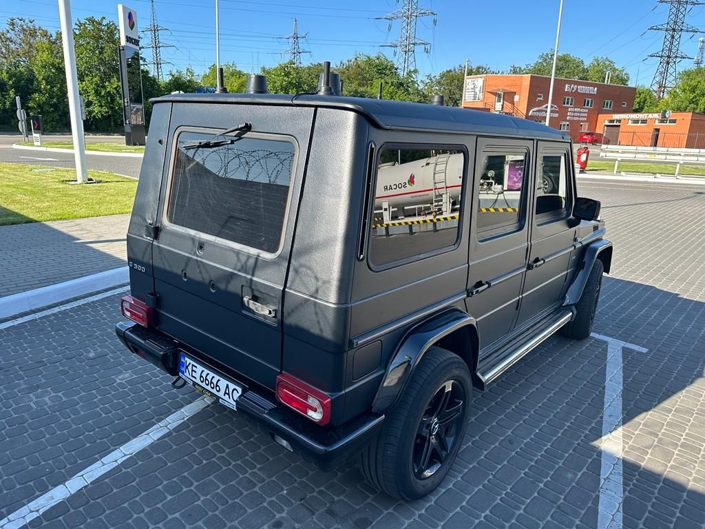 Аренда бронеавтомобіля Mercedes g500 класс защиты b6