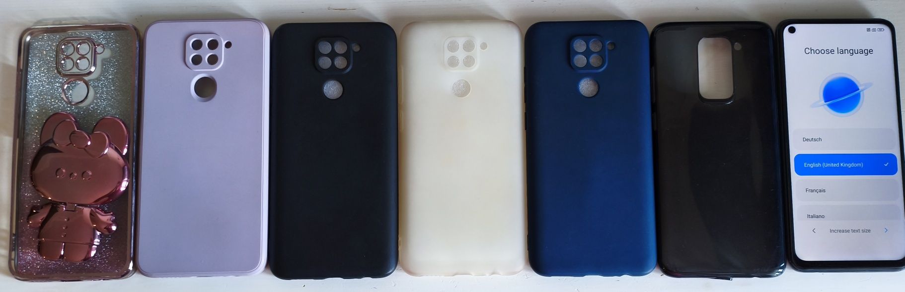 Redmi note 9, 64gb, com 6 capas