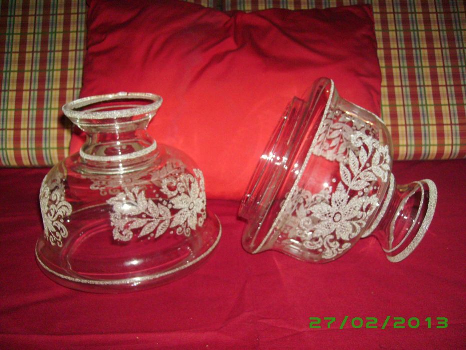 Abatjours, apliques, lanterna, peças latão