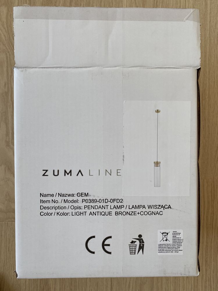 Zuma line, lampa wiszaca P0389-01D-F4AC