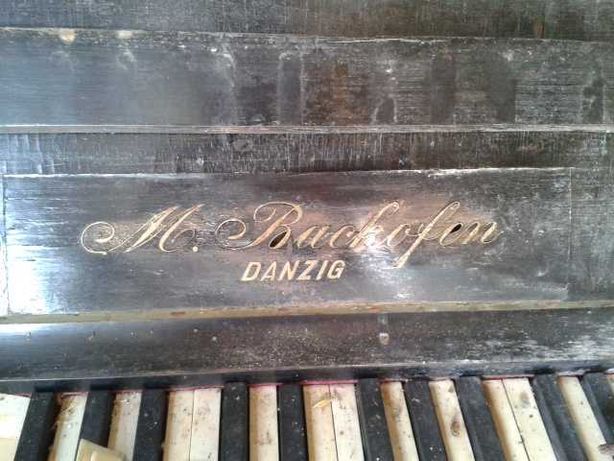 Pianino M.Backofen Danzig