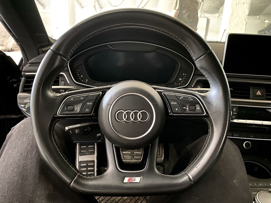 Руль Audi A4 S4 B9, A5 S5 F5, 8W кермо скошене Разборка S5