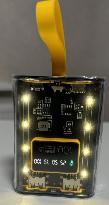 Повербанк 18650 tesla  10000mAh PowerBank