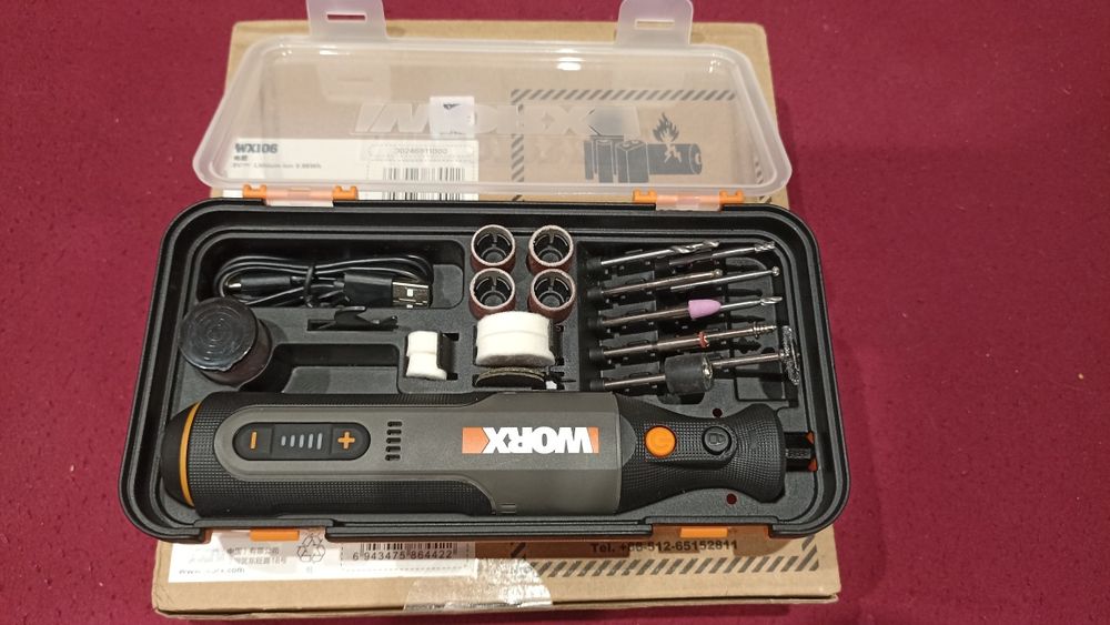 Гравер аккумуляторный Worx WX106 (Xiaomi)
