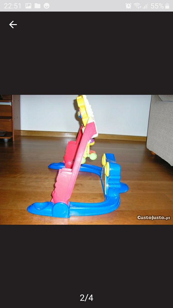 Brinquedo musical marca Fisher Price