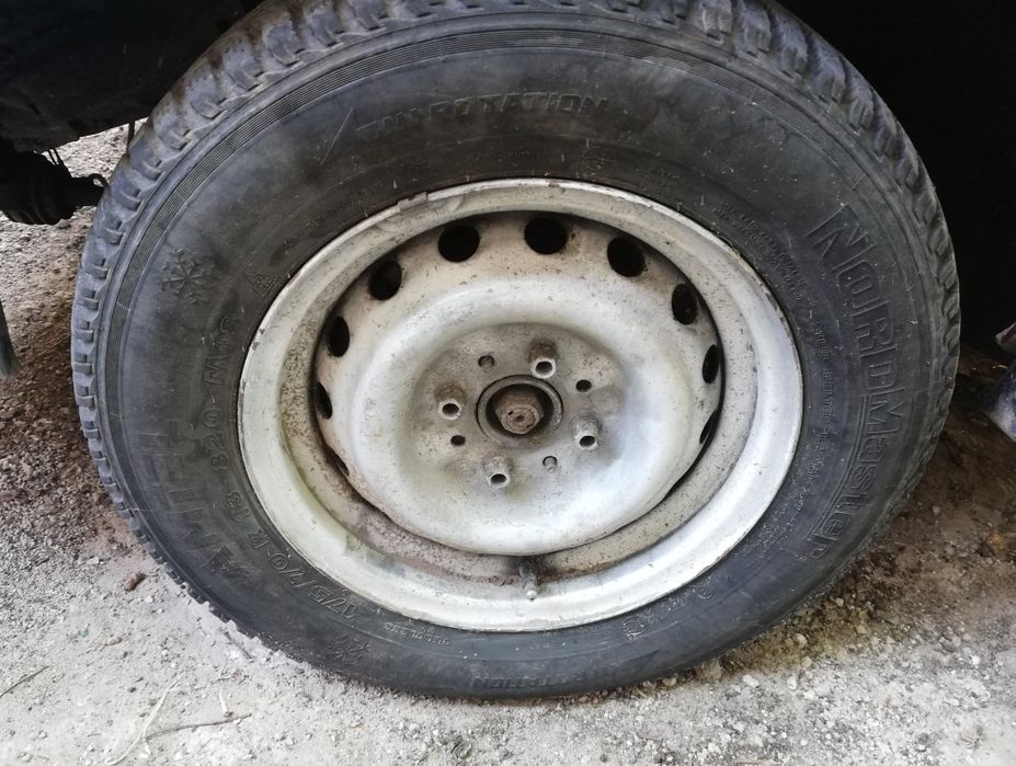 2 Колёса в сборе на Ваз р13 зимняя резина 175 70