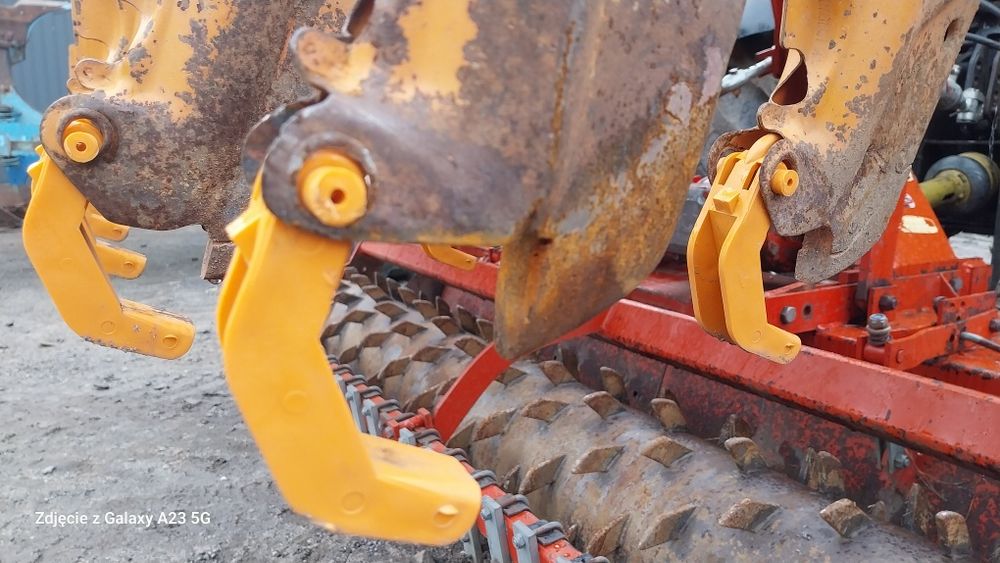 AGREGAT uprawowy 2,5m RAU +Amazone D8 Brona aktywna Hydropak wał Paker