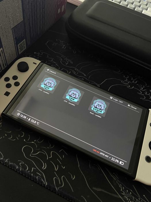 Nintendo Switch OLED Modchip Picofly + Karta SD + Atmosphere dualboot