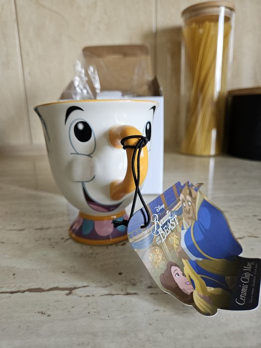 Filiżanka disney chip piekna i bestia