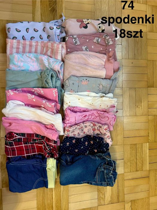 Paczka ubrań dla dziewczynki