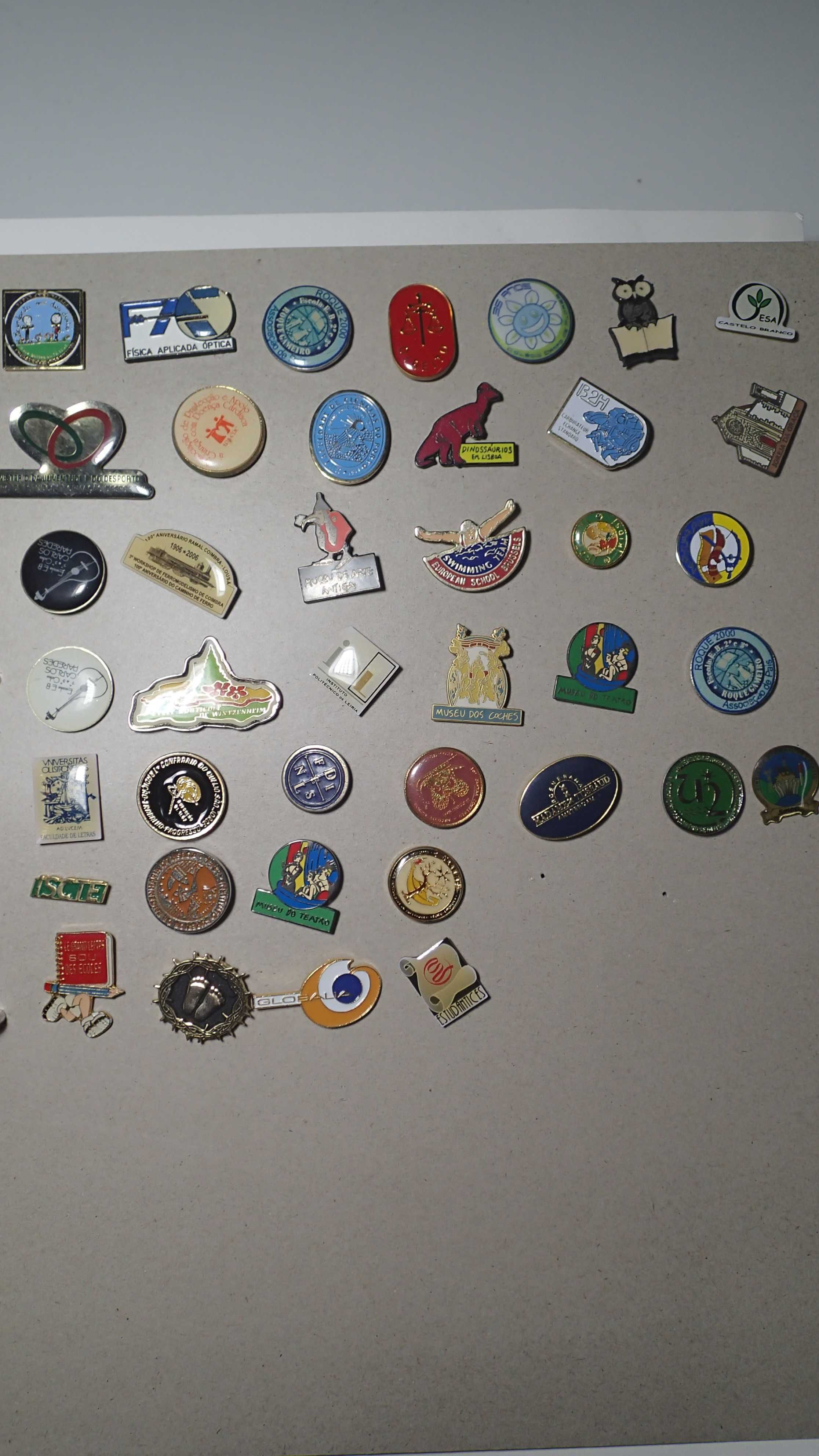 Pins antigos de Mergulho, Portugal, Faculdades,Museus e Escolas