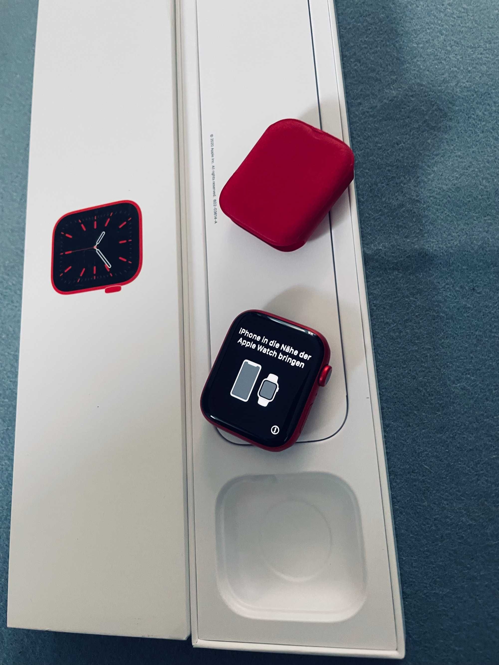 IGŁA Apple Watch 6 44mm iCloud czerwony productRED na części