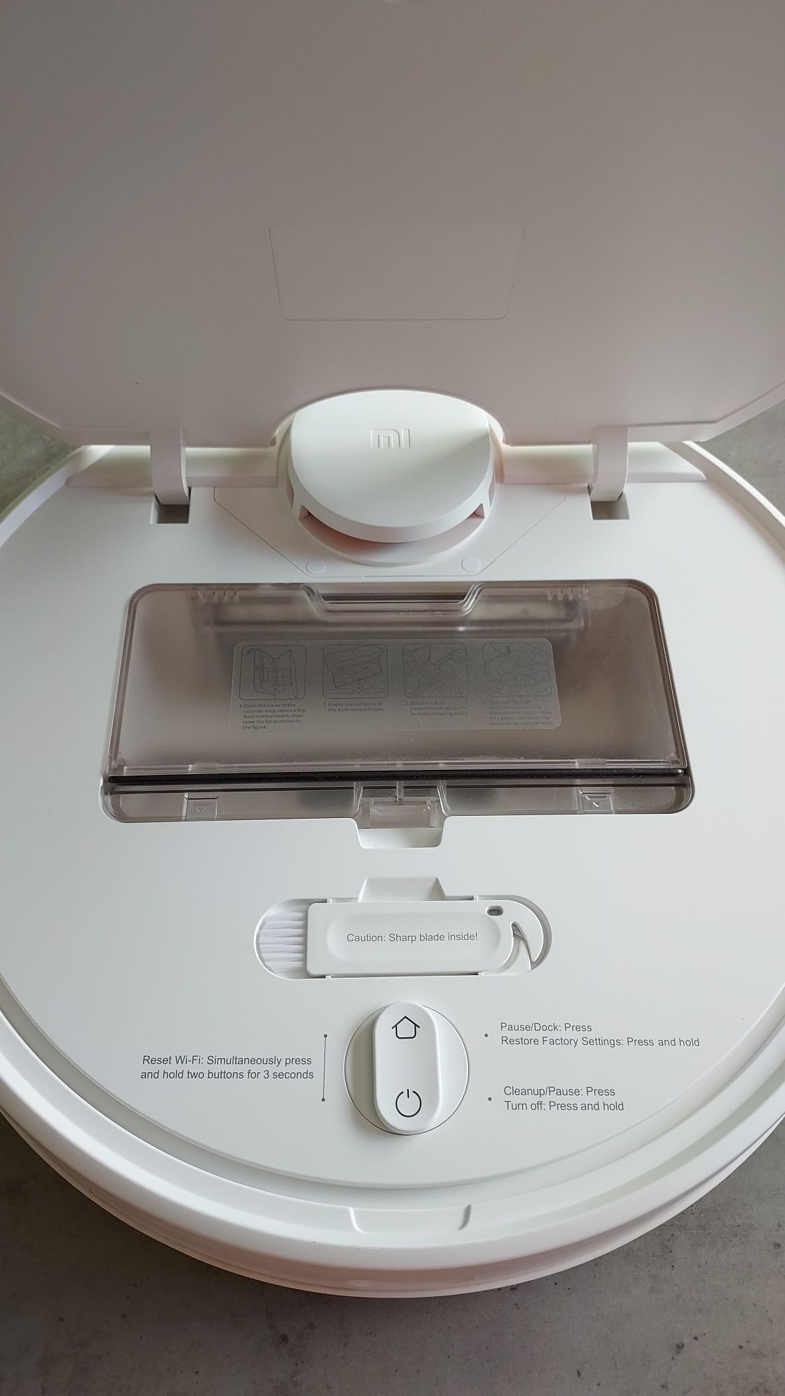 Robot sprzątający Xiaomi Mi Robot Vacuum Mop P z funkcją mopowania.